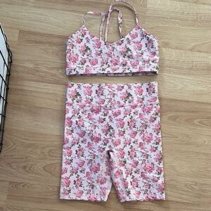 LoveShackFancy Pink Floral Fabric